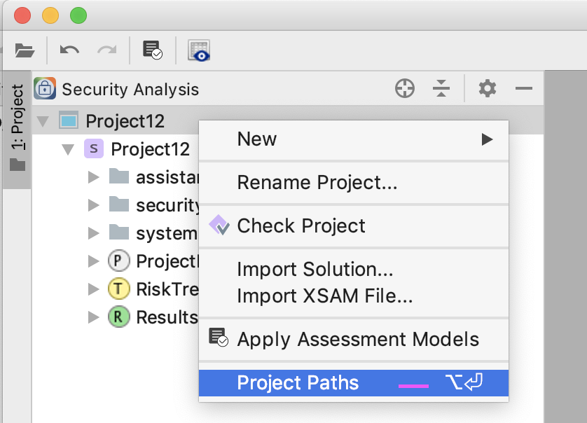 Project Paths